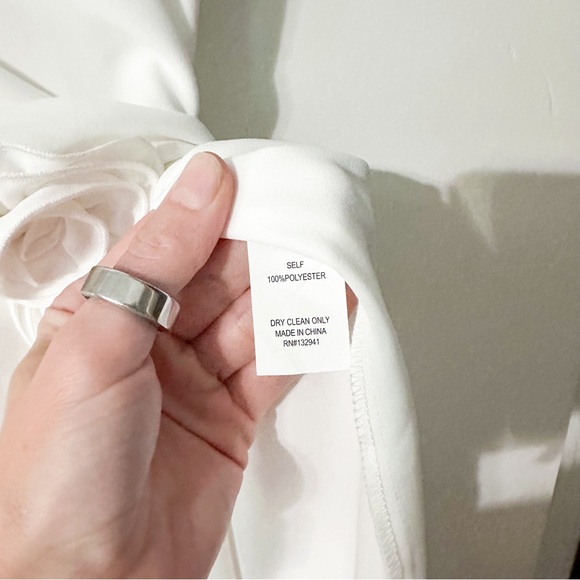 Amanda Uprichard x REVOLVE Wolfe Gown Dress in Ivory White Size XS - Picture 5 of 7